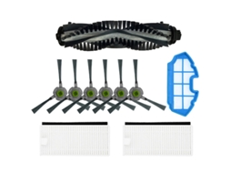 Filtros rolo escova lateral pré-filtro para moosoo mt501 mt710 mt720 robô aspirador de pó acessórios de limpeza
