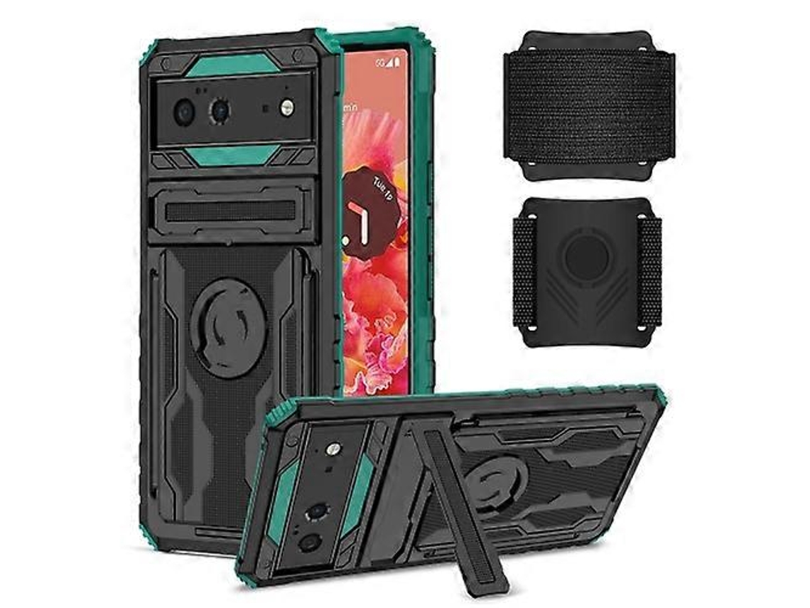 Capa De Celular Com Pulseira Armor Para Google Pixel 6
