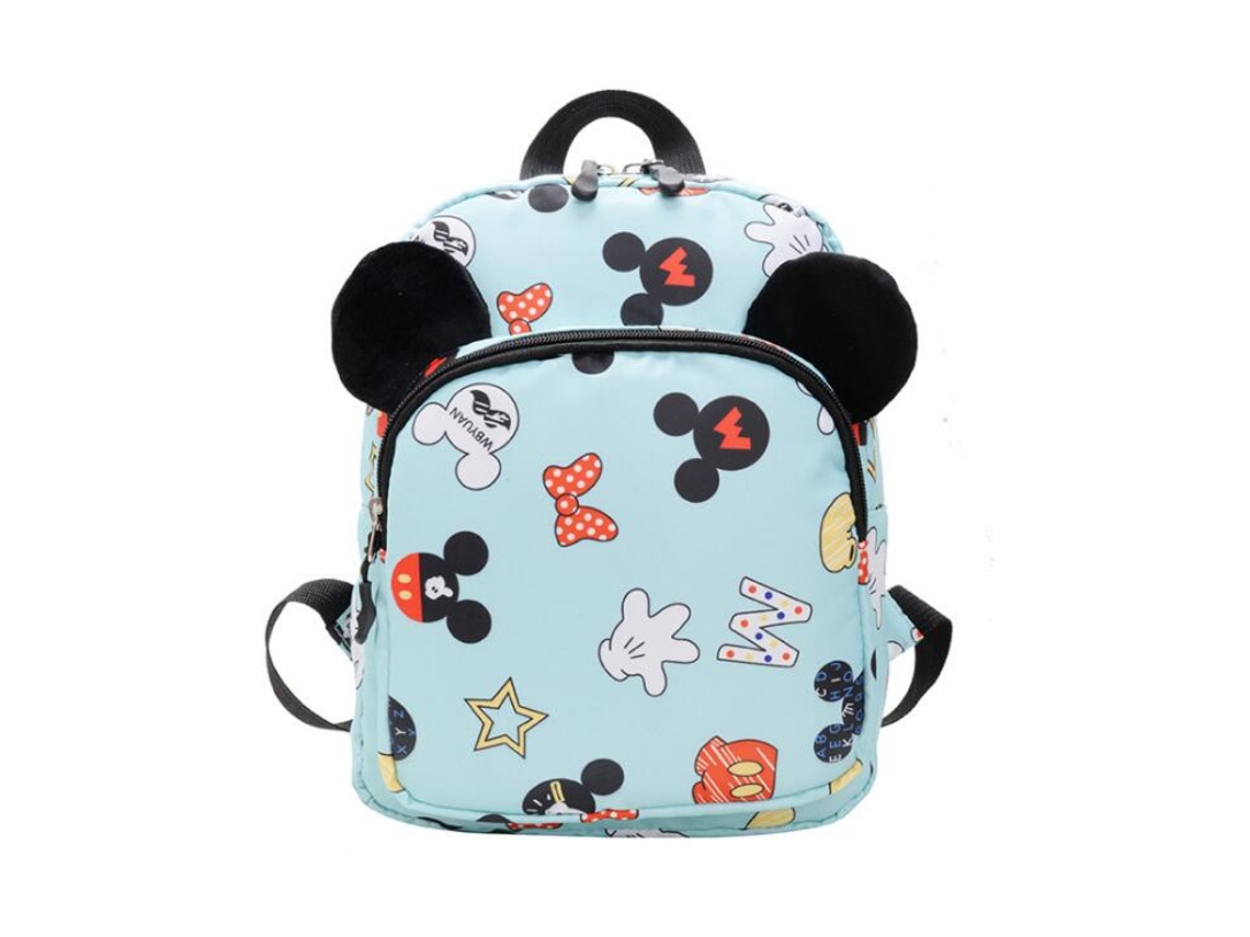 Mochila De Desenho Animado Da Disney Para Bebês Meninos E Meninas, Minnie Mouse, Mickey Mouse, Linda Bolsa Escolar Infantil, Mochi Slowmoose