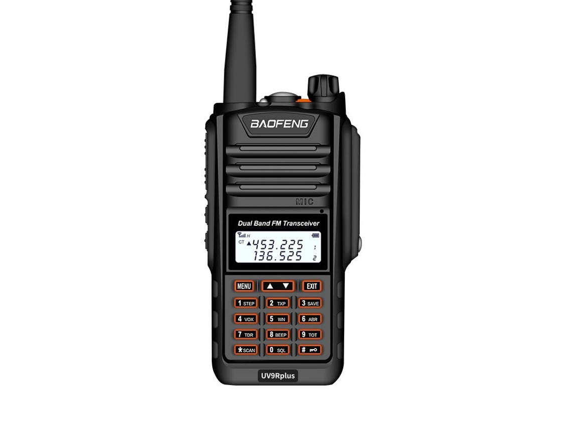 Lurelia Walkie Talkie Portátil Para Baofeng Com Visor Lcd