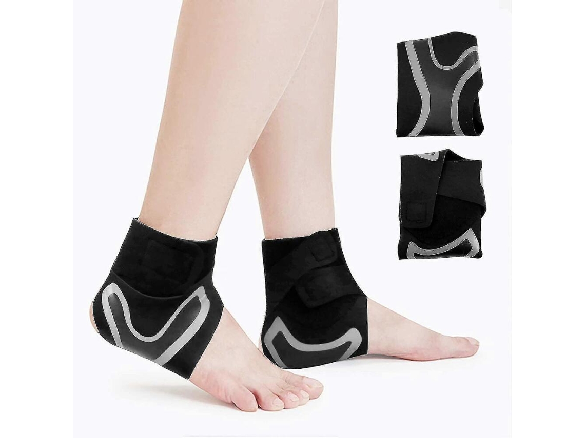 Suporte Tornozelo Ajustável Fina Esportivo Pés