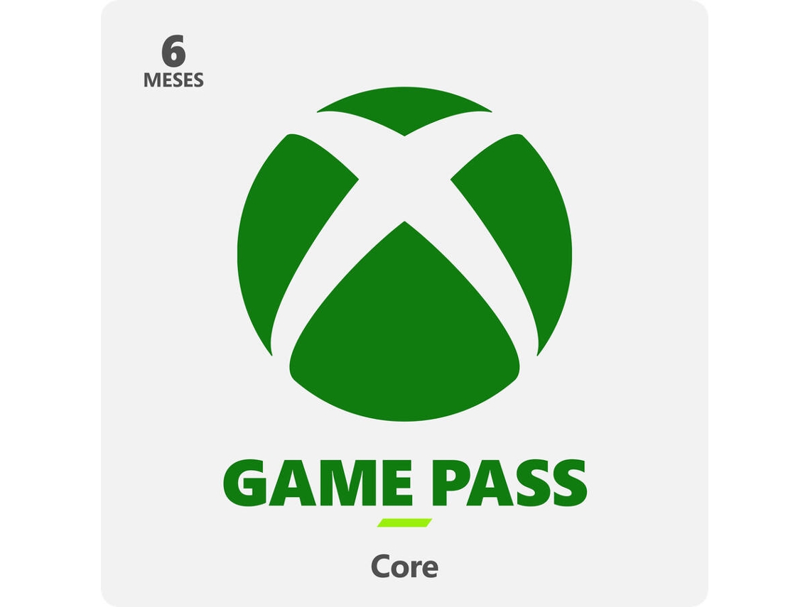 Cart o microsoft xbox game pass core 6m formato digital worten pt
