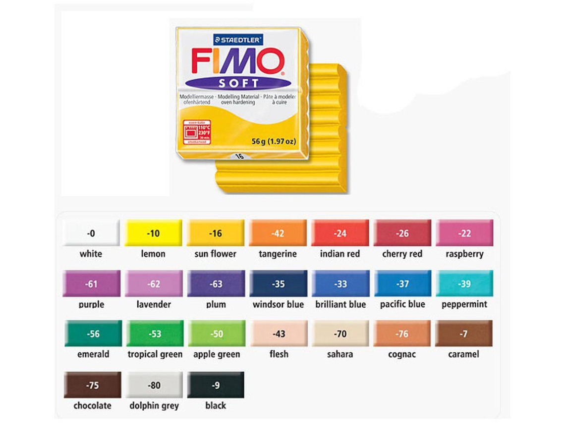 Pasta Staedtler Fimo Effect 56 Gr Verde Translucido