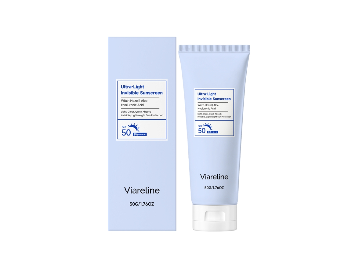 Creme De Proteção Leve Viareline Hidratante Refresh Sem Gordura Para Uso Diário Ao Ar Livre