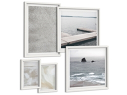 Conjunto De Pinturas Abstração Design Texturas Modernas Espelharte (5 Peças)