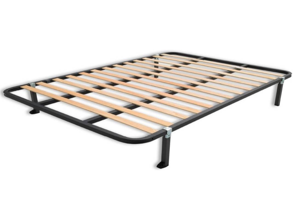 Estrado com Pés COLKOSTA Top (Preto - 183x110 cm - Metal, Madeira)