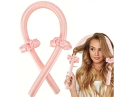 Cachos Sem Calor - Enrole Seu Cabelo Usar (rosa)-aquaforge