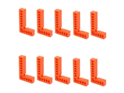 Posicionador de Ângulo Reto YURU 10pcs, Plástico