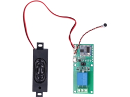 Huiop Módulo Gravador Vocal Hlk-v20 Com Jogo De Instruções Dsp Para Uso Industrial E Automobilístico