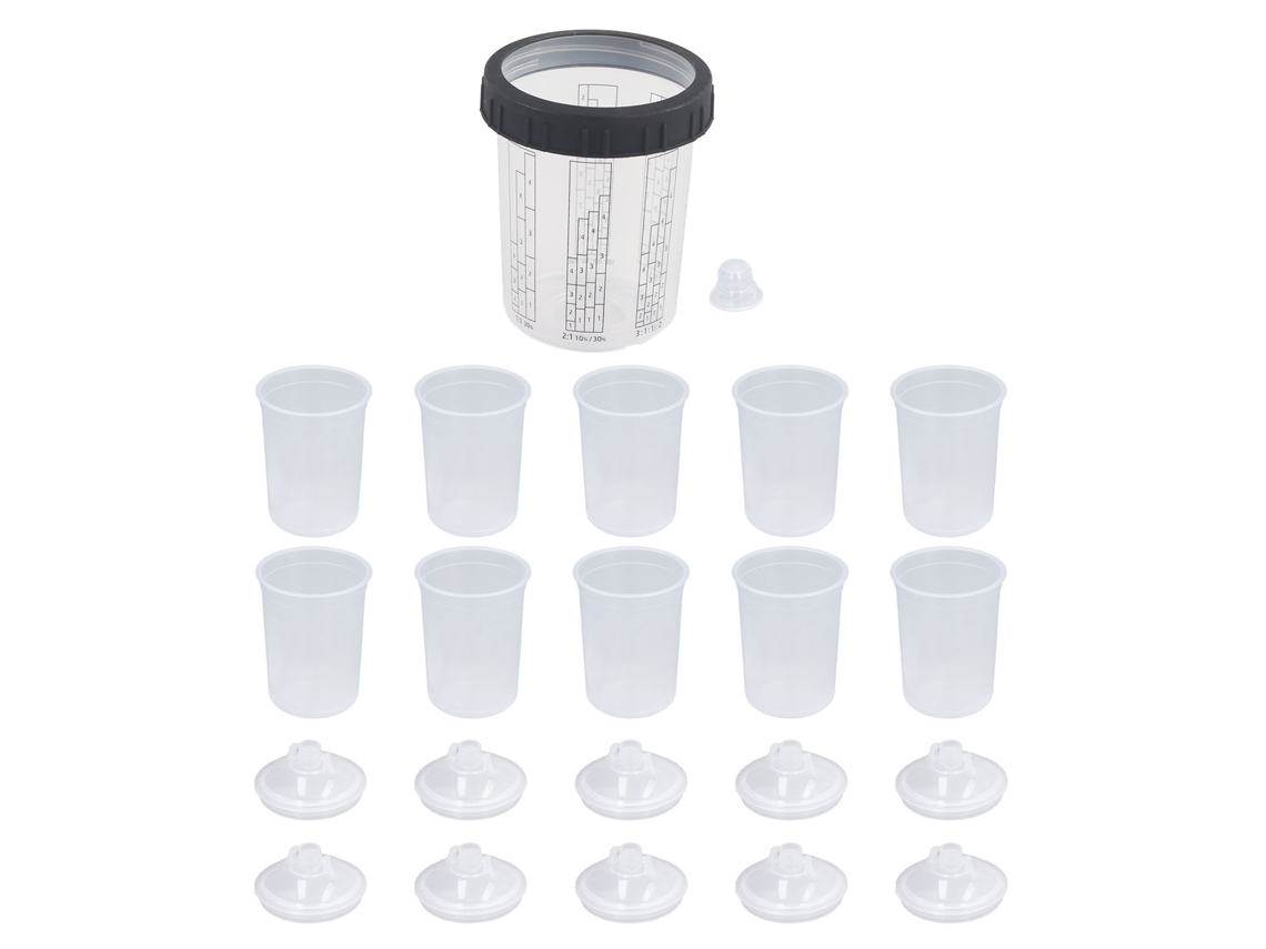 Copo De Pistola De Pulverização De Tinta Descartável De 350ml (capacidade De 350ml, Design Sem Limpeza)