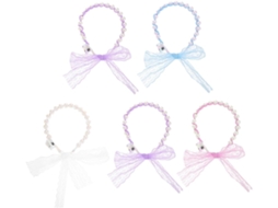 Conjunto De 5 Faixas De Cabelo Com Luzes Fluorescentes, Tamanhos Para Meninos E Meninas.