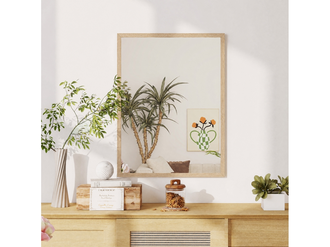 Decoração De Parede, Em Mdf, 60 X 2 X 80 Cm, Para Uso Em Casa