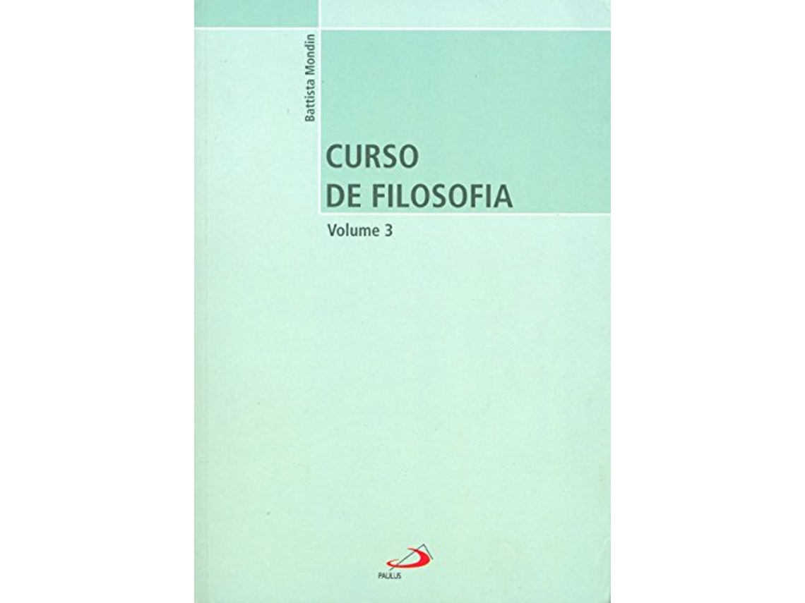 Livro Curso De Filosofia Vol. 3 de Battista Mondin (Português do Brasil)