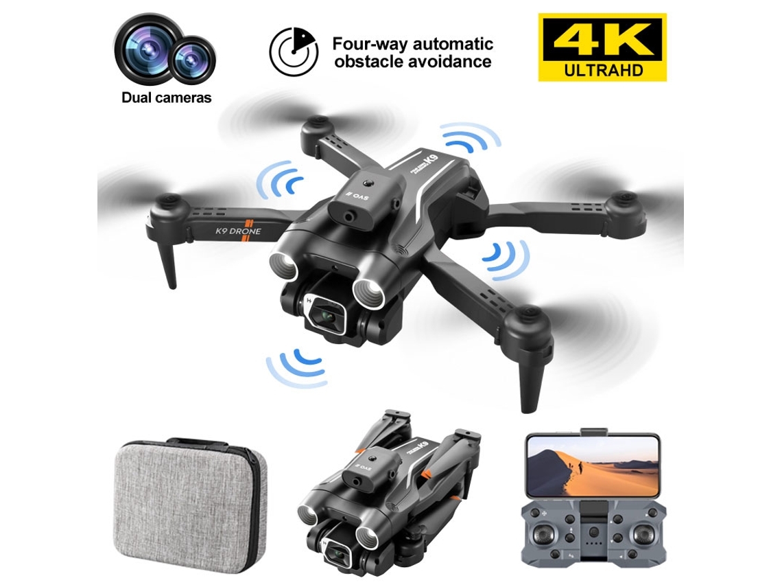 K9 Mini Drone4k Duração Da Bateria18 Min Preto