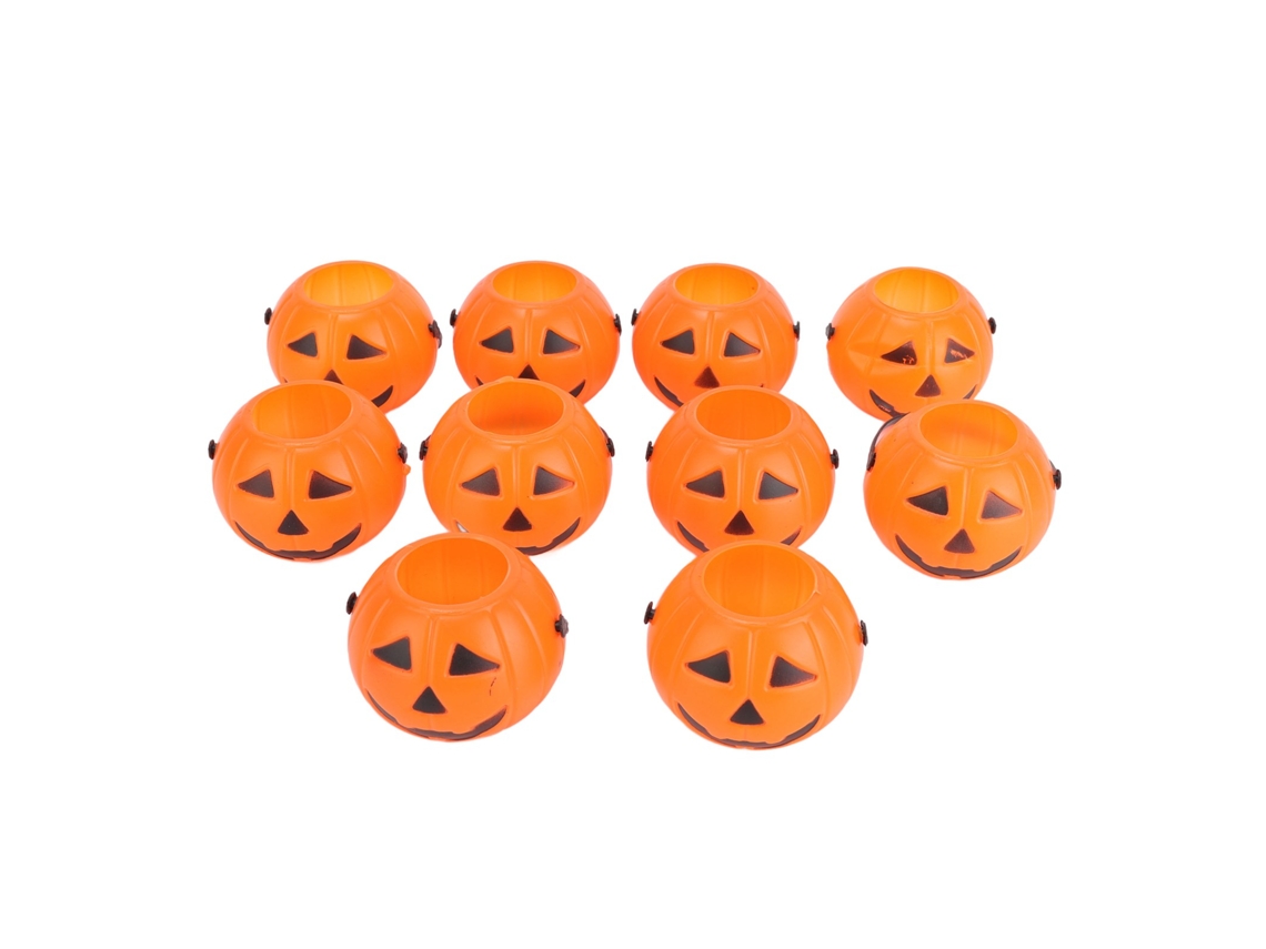 Ats Pumpkin Cubes Maletas Pequenas para Professores de Halloween com Alça para Crianças 10 Unidades