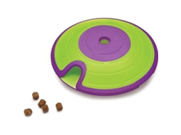 2026 brinquedo Interativo para Cães Treat Maze, Quebra cabeça com Petiscos, Pratos Voadores Encantadores