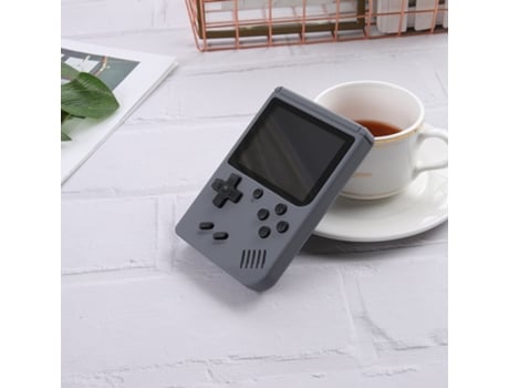 Consola Retro Console De Jogos Portátil 500 Em 1 Retro Nostalgia Mini Solteiro—Cinza