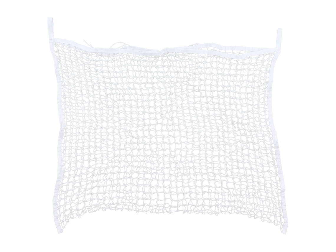 Saco De Alimento Lento Para Cavalos Malha Polietileno Branco 60x90cm
