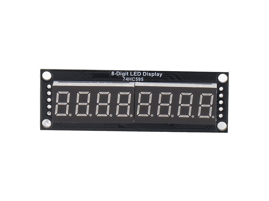 Laxiscreed Display Digital Led De 8 Dígitos E 7 Segmentos, Tela De 0,36 Polegadas