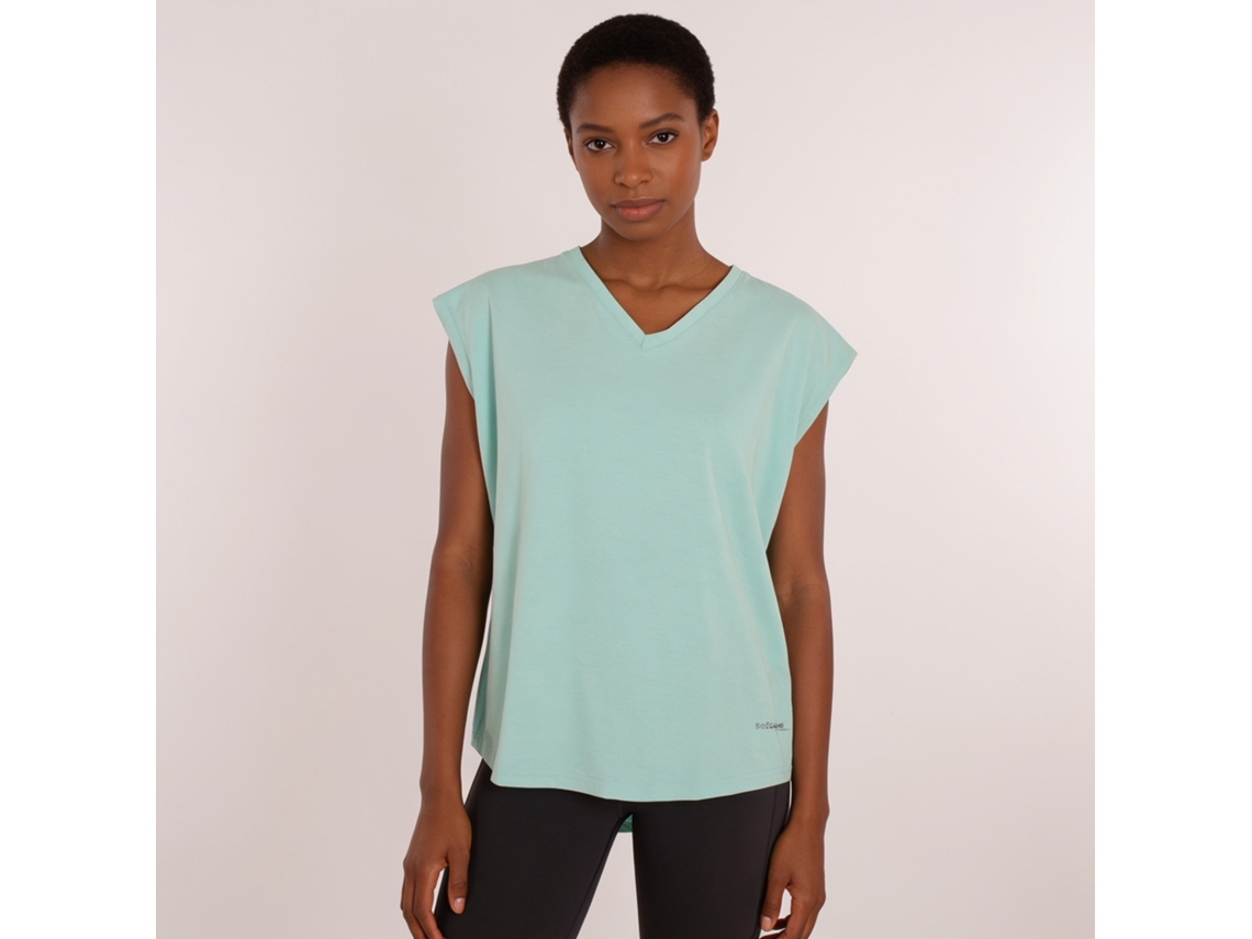 Camiseta Feminina Softee Ignition Turquesa