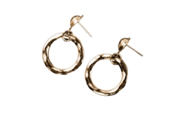Brincos De Ouro Bola De Liga Leve Fashion