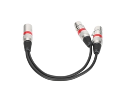 Lurelia Cabo Xlr Macho/fêmea 0,3 M, Para Microfones, Mixer, Amplificador E Colunas Ativas