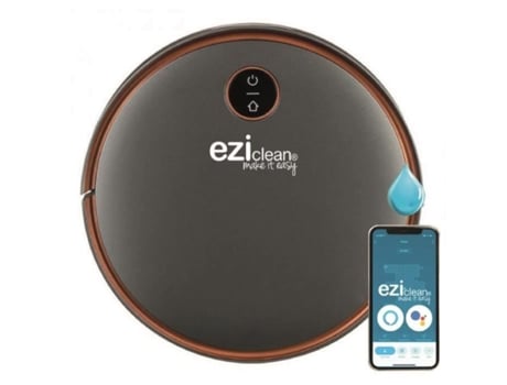 Aspirador Robô Conectado EZICLEAN Aqua Imap A50 90 Min 1Kpa 80M² 0 43L