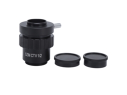 Adaptador C Mount Para Câmera De Microscópio Estéreo Trinocular Szm Ctv 1/2