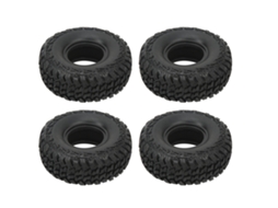 Mali conjunto de Pneus de Borracha Rc 1.9 Polegadas com Alto Aderência e Absorção de Impacto para Crawler 4pcs