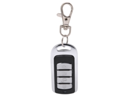 Chave De Controle Remoto Sem Fio Clonável De Metal Universal De 4 Teclas (bateria Embutida, Clonagem Sem Fio)