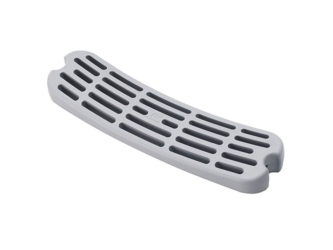 Degrau Curvo Prateado 22 X 295 Mmplastimo
