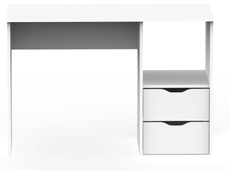 Secretária MUEBLES PITARCH Eko Branco (120x52x9 cm - Aglomerado de Partículas)