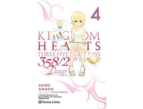 Livro Kingdom Hearts 358/2 Days de Shiro Amano
