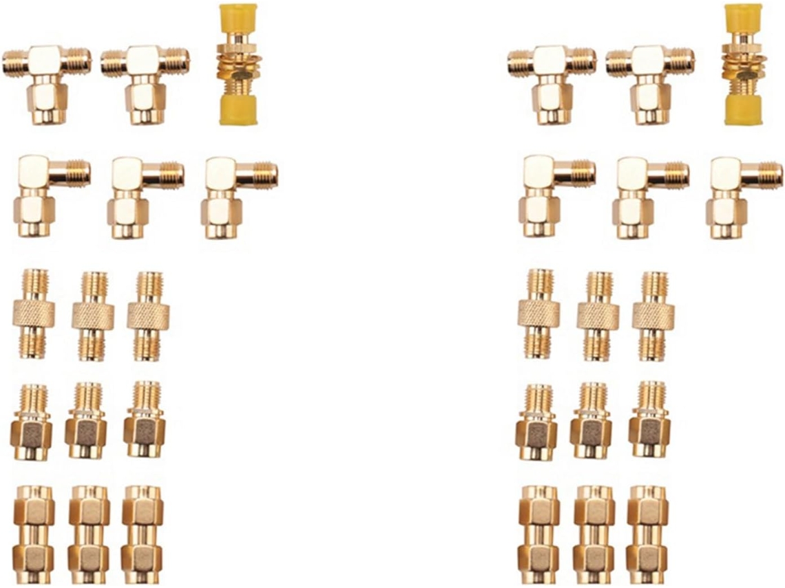 Kit Adaptador de Antena Tipo 2x 15 com Conector Sma Macho para Wi fi SFUSHOS