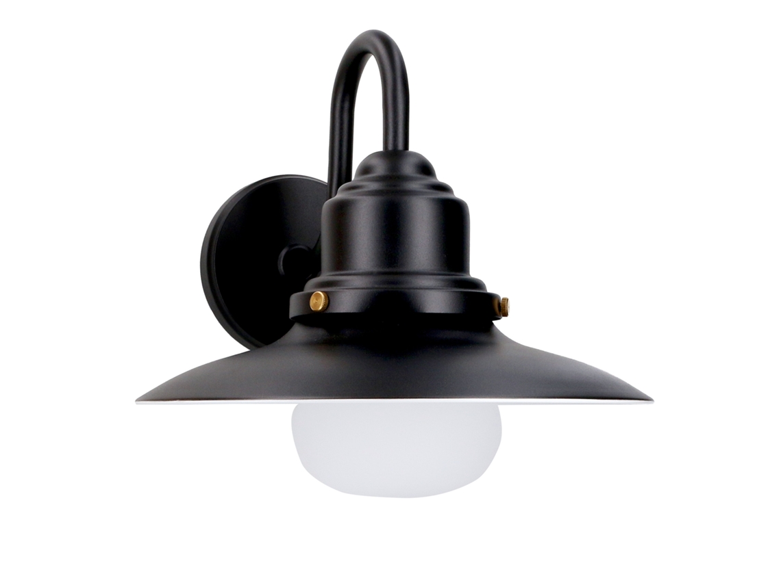Forlight Avenue - Aplique 318x306x10mm, Aço, Cor Preto, E27, Máx 60w, Ip44
