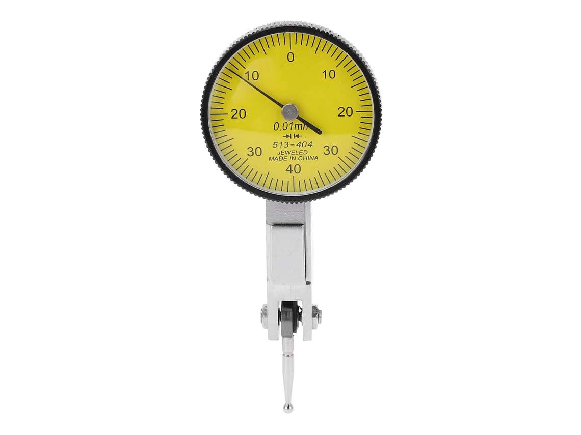 Laxiscreed Indicador De Teste Dial De 0-40mm Para Medições Precisão 0.01mm