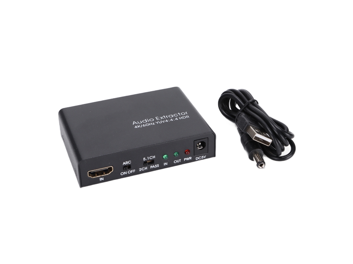 Extraia Áudio de Vídeo LAXISCREED Hdmi2.0 4k 60hz Yuv4:4:4