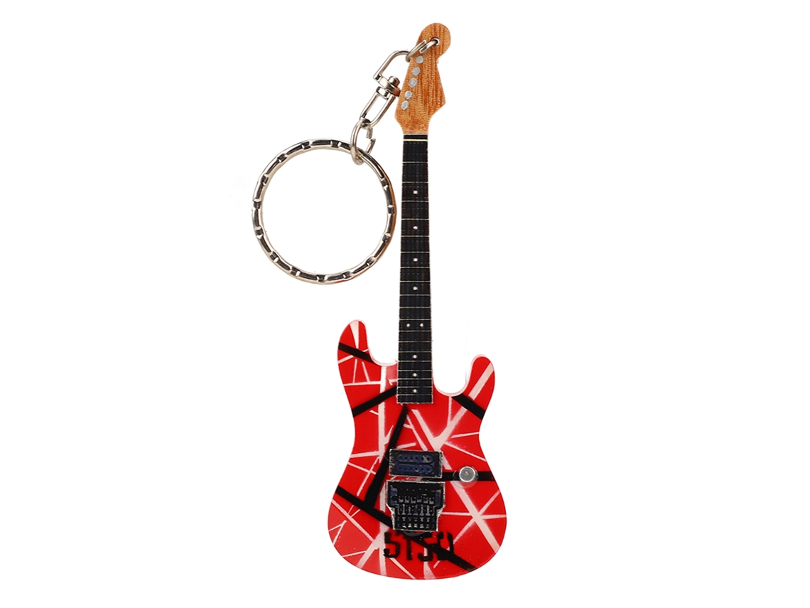 Porta-chaves Guitarra Mini Cute Presente Para Amantes De Música Estudantes Natal Aniversário