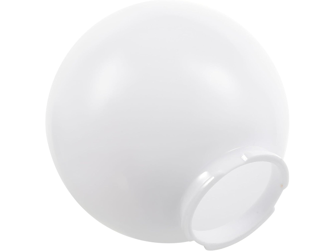 Lâmpada De Substituição Redonda Para Exterior, 20 Cm, Suave E Antirreflexo, Para Postes De Iluminação.