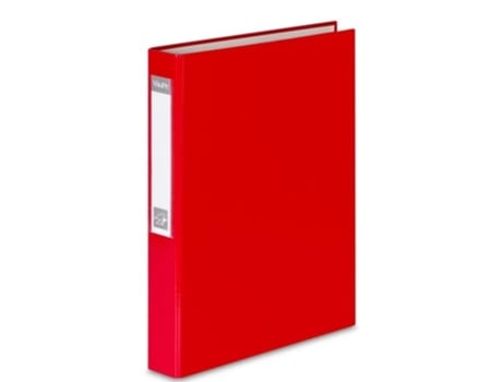 Organizador De Documentos A4/4, Vermelho Vau Pe Eficiente Organização Para Seus Documentos. Vaupê