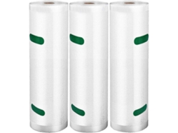 Para Sacos De Selagem A Vácuo Rolls 3 Pack - Economia Alimentos, Armazenamento Pesados ​​para C Ozimento Sous Vide, Freezer Preservação Alimentos