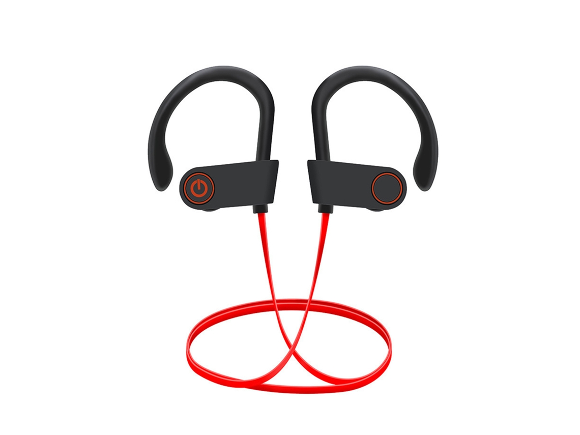 Auriculares Bluetooth 5.3 com Gancho de Ouvido Estéreo Verdadeiro Business Heavy Bass Tampões de Ouvido Duplos