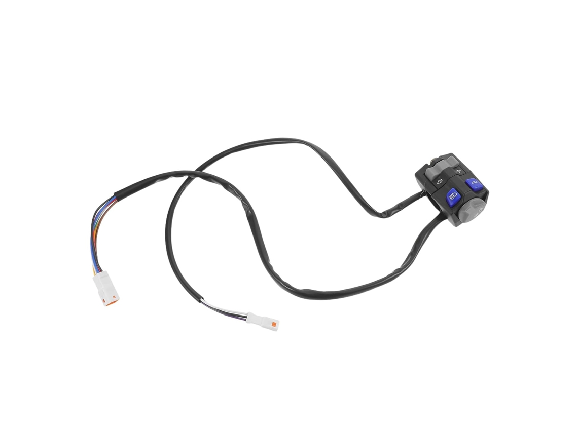 Kit Multifuncional Para Controle De Buzina, Piscas E Farol De Scooter - Durável
