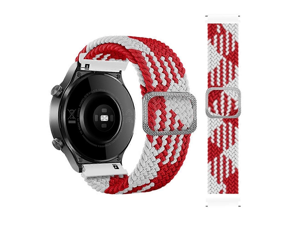 Pulseira De Nylon Trançado Elástica Ajustável Para Relógio Huami Amazfit Bip U Pro