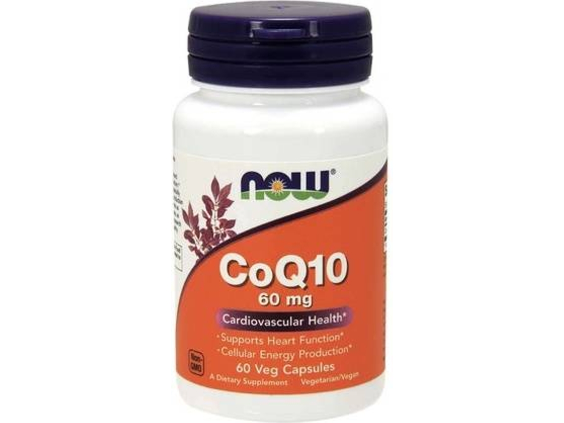 Suplemento Alimentar NOW Co-Q (60 cápsulas vegetais)