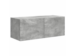 Armário de Tv de Parede Concreto 60 X 31 X 29.5 Cm MAISON EXCLUSIVE