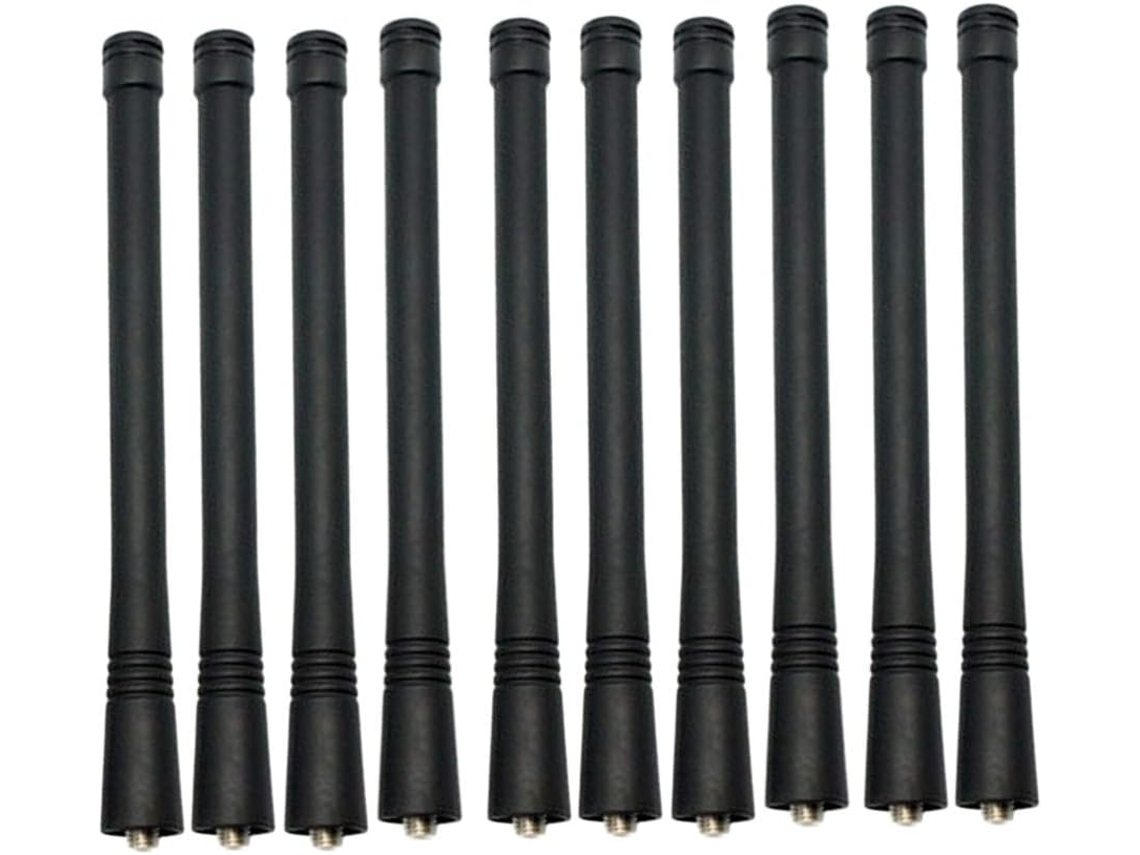 10 Antenas Vhf para Rádios Walkie talkie Gp88 Gp88s Gp328 Gp338 Plus 6 SFUSHOS