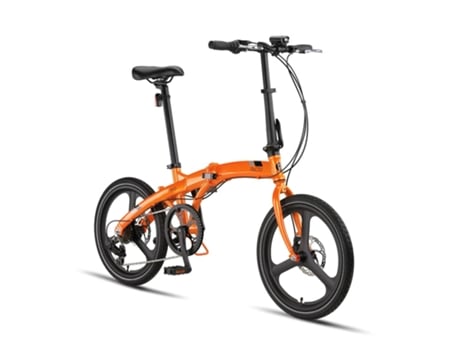 Bicicleta Dobrável PACTO Two Laranja 6 Marchas Shimano Freios a Disco