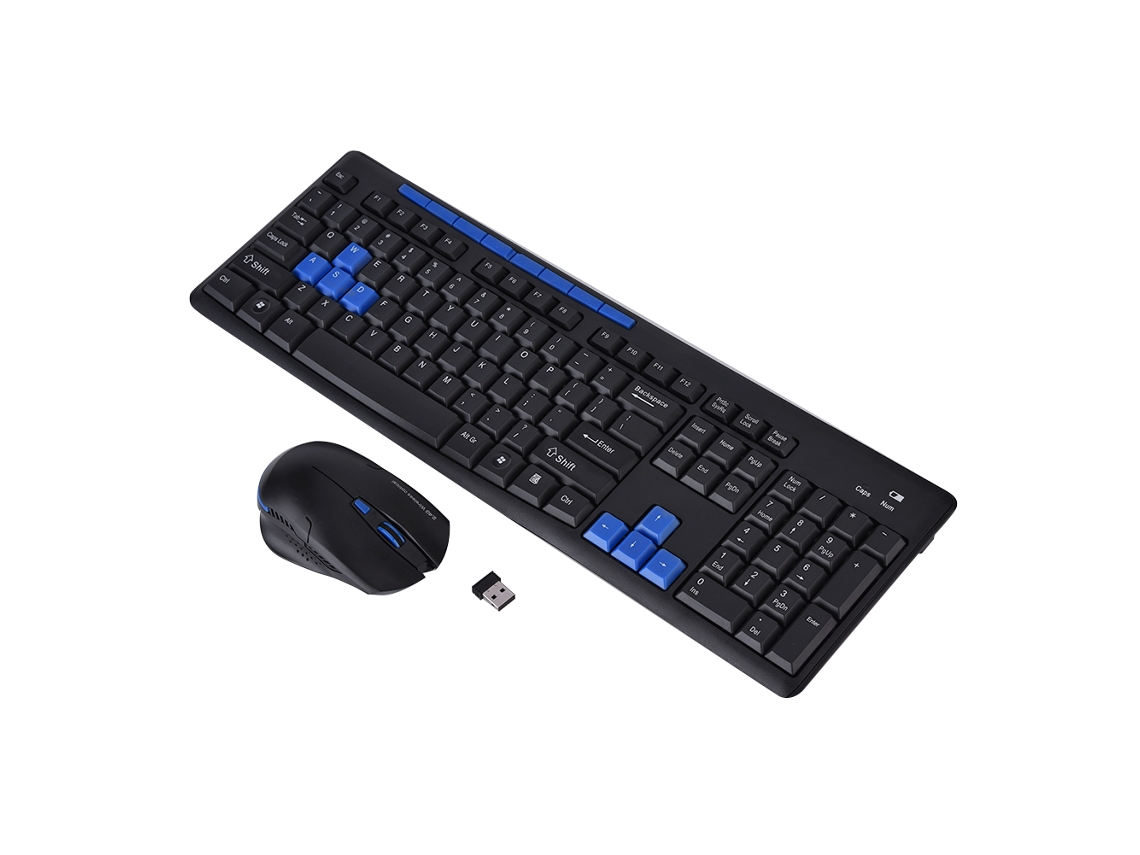 Conjunto Teclado Mouse Sem Fio LAXISCREED