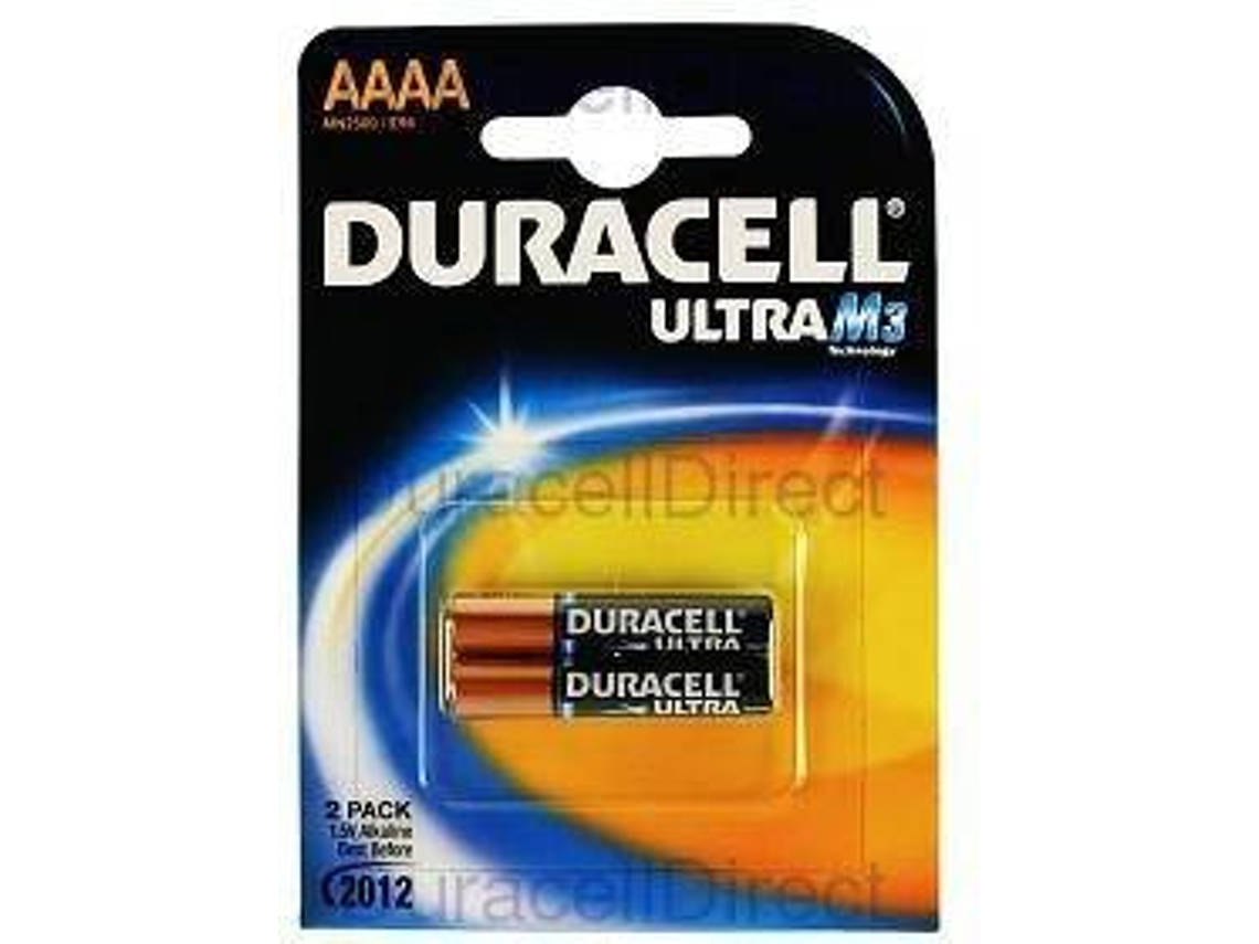Pilhas Alcalinas AAAA DURACELL MX2500